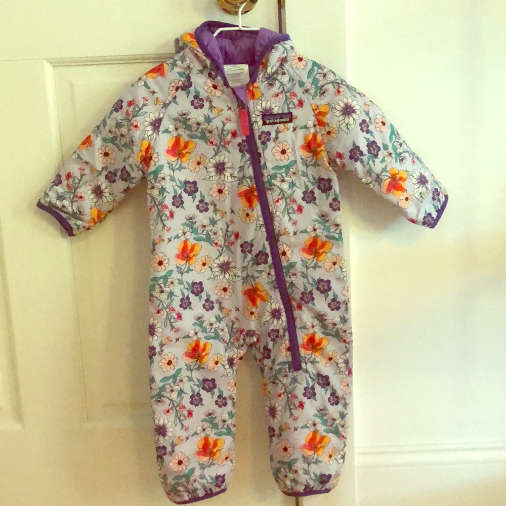 Vintage Patagonia Baby Girl Snowsuit